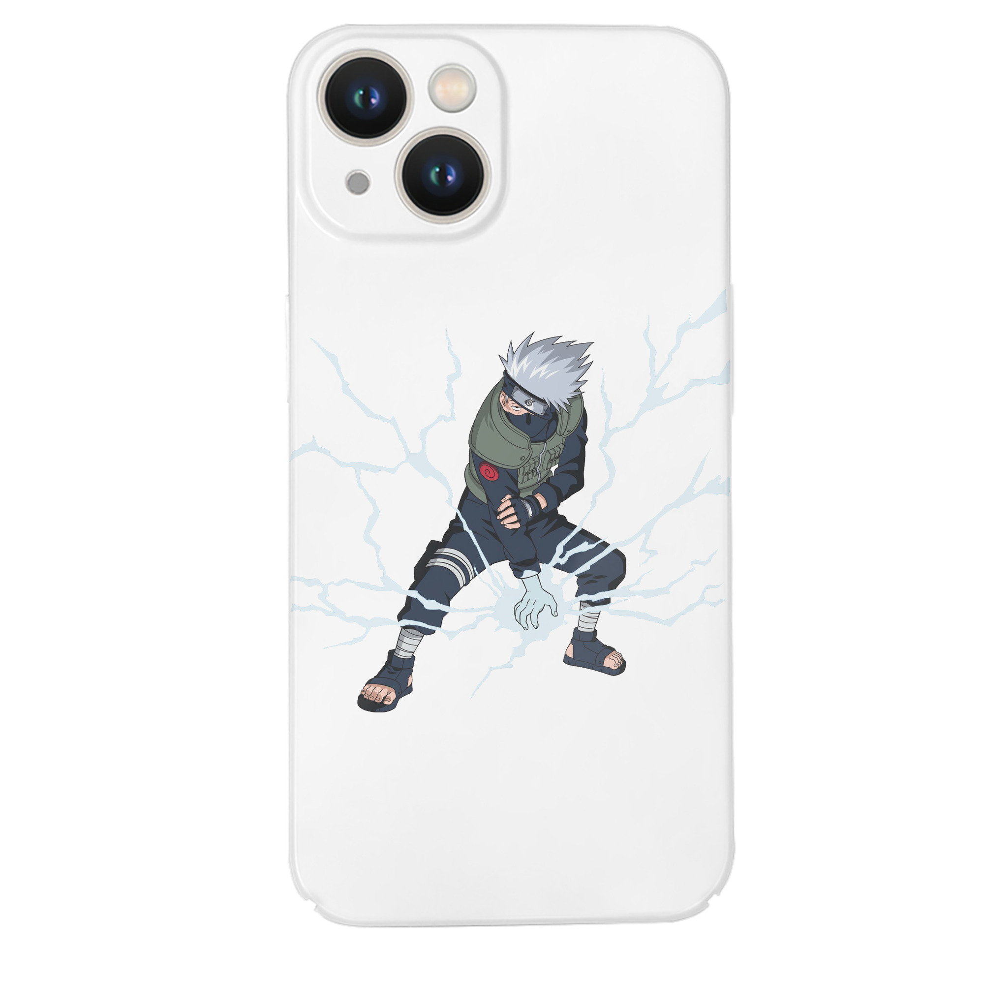 （画像用） NARUTO -ナルト- はたけ カカシ Hatake Kakashi 【iPhone 14シリーズ対応】ハードケース